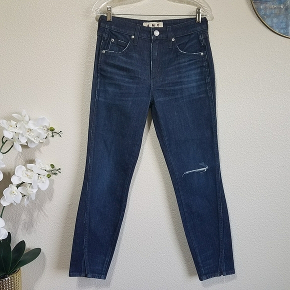AMO HIGH RISE TWIST JEANS - Picture 1 of 10